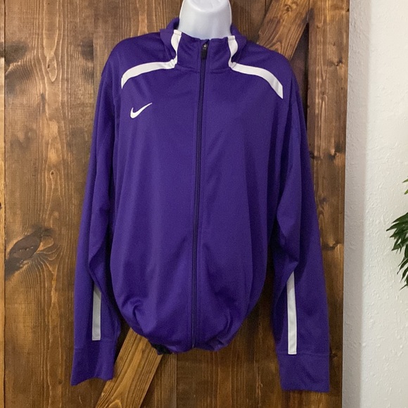 Nike Jackets & Blazers - Nike performance zip-up jacket purple